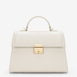 White Satchel Purse